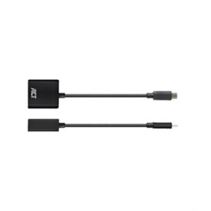 ACT - Câble adaptateur - USB-C (M) pour HD-15 (VGA) (F) - USB 3.2 Gen 1 - 15 cm - noir pas cher