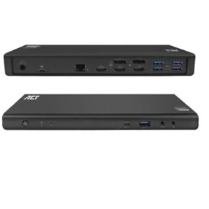 ACT - Station d'accueil - USB-C 3.2 Gen 1 - 3 x HDMI, 2 x DP - 1GbE - 135 WattVendu parkaufland