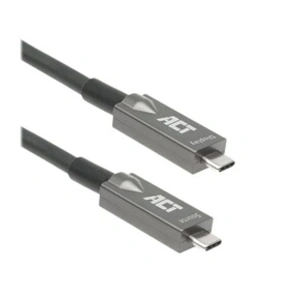 - Câble USB - USB-C (M) pour USB-C (M) - USB 3.2 Gen 2 - 20 V - 3 A - 3 m - Active Optical Cable (AOC), USB Power Delivery (60W), prise en charge de