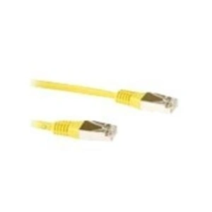 ACT - Cordon de raccordement - RJ-45 (M) pour RJ-45 (M) - 2 m - Paire torsadée blindée (SSTP) - CAT 6 - jaune