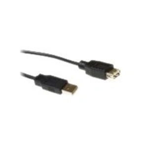 ACT - Rallonge de câble USB - USB (M) pour USB (F) - 5 m - noir pas cher