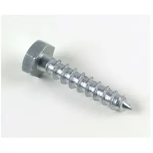 100 Tirefonds Tête Six Pans 8x50 - 571-8x50 - Ce Produit De Marque Est Neuf. - Topcar pas cher