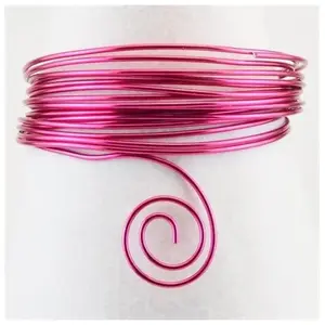 Comparateur de prix : Vaessen creative Fil aluminium - Rose vif - 5 m x 1.5 mm