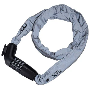 Comparateur de prix : BBB CodeLink Reflective Chain Cable 5 x 1000mm Black/Silver Chaîne-Serrure