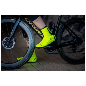 Comparateur de prix : BBB Homme Multiflex Hv Couvre-Chaussures de Cyclisme Coupe-Vent et imperméable, Excellente visibilité, Coutures Velcro, Nez renforcé, Taille 44/48, Jaune Fluo, 44.5 EU
