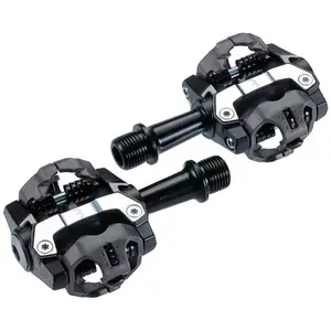 Comparateur de prix : BBB Cycling ForceMount Pédales VTT SPD avec Cales 9/16" | Légères et Durables en Aluminium pour VTT E-VTT | BPD-14, Noir