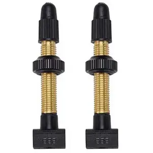Valve Tubeless - BBB - Lot de 2 - 48 mm et 80 mm - Amovible - Étanchéité optimaleVendu parbikeinn