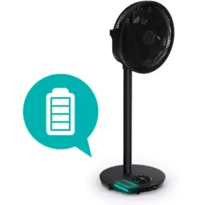 Comparateur de prix : Ventilateur sur pied noir Duux Whisper Flex 2