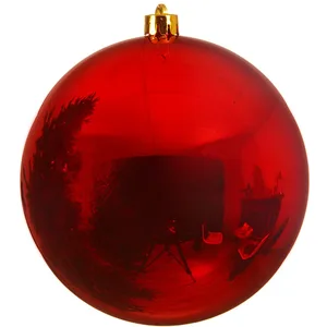 OEM Merkloos / Sans marque Boule de Noël (D140 mm) Magic uni Rouge pas cher