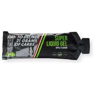 Comparateur de prix : Lot de 12 super gel énergétique liquide Born - pomme - gris/rouge - TU