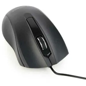 Gembird MUS-3B-01 - Souris - optique - 3 boutons - filaire - USB - noir - blister pas cher