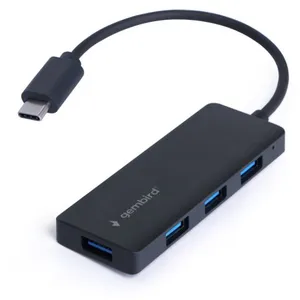Gembird CONCENTRADOR GEMBIRD USB 3 1 (GEN 1) TIPO C DE 4 PUERTOS
