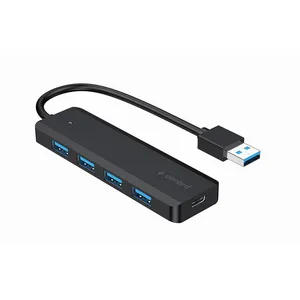 Gembird UHB-U3P4P-02 - Concentrateur (hub) - 4 x USB 3.1 Gen 1 - de bureau