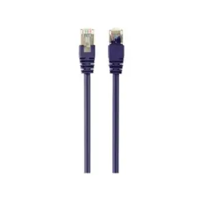 Comparateur de prix : Cordon de raccordement GEMBIRD RJ45 CAT 6 FTP 0,5 M Violet PP6-0.5M/V