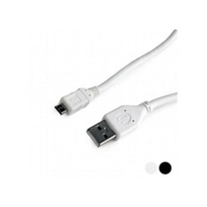Câble USB 2.0 A vers Micro USB B GEMBIRD CCP-mUSB2-AMBM - Noir - 1,8 m