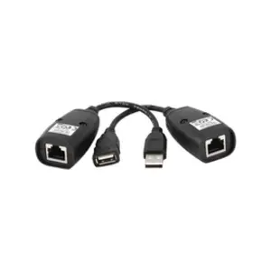 Comparateur de prix : Cable USB GEMBIRD KIT DE Extension USB A TRAVES DE LAN Hasta 30M