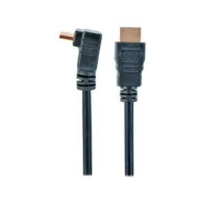 Comparateur de prix : Cablexpert - Câble HDMI - HDMI mâle pour HDMI mâle - 1.8 m - noir - connecteur à 90°