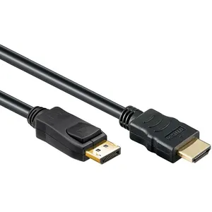 Comparateur de prix : OEM Gembird DisplayPort - HDMI, 1.8m 1,8 m HDMI Type A (Standard) Noir