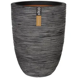Comparateur de prix : capi pot a fleurs nature rib élégant bas 46 x 58 cm anthracite kofz783