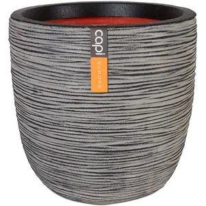 Comparateur de prix : pot de fleur boule - capi europe - rib nl - 35 x 34 cm - anthracite