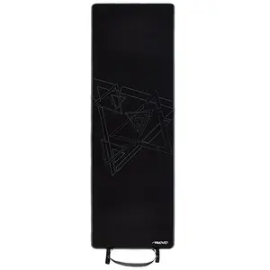 Comparateur de prix : Avento Tapis De Fitness En N¿¿Opr¿¿Ne Avec Imprim¿¿ Noir Et Gris