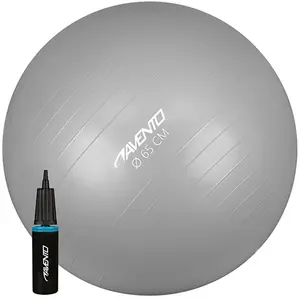 Comparateur de prix : Avento ballon de fitness d exercice avec pompe diametre 65 cm argente