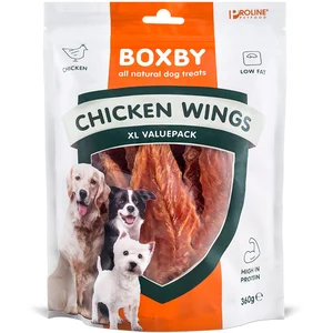 Comparateur de prix : 360g Friandises Boxby Ailes de poulet - Friandises pour chien