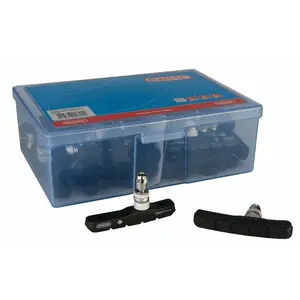 Comparateur de prix : Boite de 25 paires patins de frein Elvedes V-type Noir 72 mm 6806-BOX
