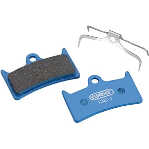 Paire de plaquettes de frein vélo organic Elvedes Hope V4 Bleu TU 6899