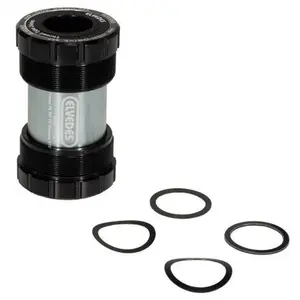 Comparateur de prix : Boitier de pedalier elvedes thread fit t47 86mm pour 24mm shimano noir