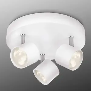 Comparateur de prix : Philips Plafonnier LED myLiving Star 3 x 4,5 W Blanc 562433116