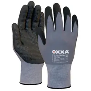 FP - Gants Oxxa X-Pro-Flex Plus NFT,Taille 8, noir (Par 12)Vendu paramazon