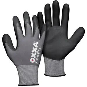 FP - Gants Oxxa X-Pro-Flex NFT,Taille 8, noir (Par 12)Vendu paramazon