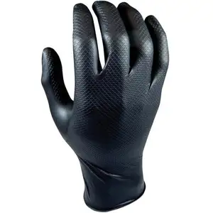 Comparateur de prix : Grippaz QGR-B-M Gants de travail, noir, M, pièces de 50