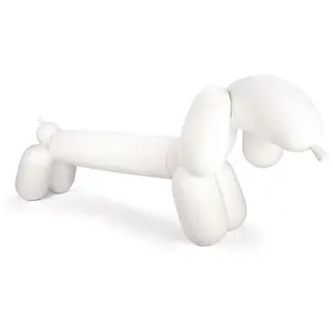 FATBOY ATTACKLE banc en forme de chien abstrait (Blanc - PE)Vendu parmyareadesign