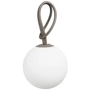 Comparateur de prix : Fatboy BOLLEKE-Suspension LED rechargeable d'extérieur Ø20cm Gris