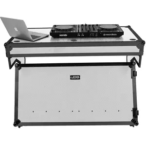 Comparateur de prix : UDG Ultimate Flight Case Portable Z-Style DJ Table Plus White flight c...