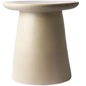 Comparateur de prix : HK LIVING - Table d'appoint Earthenware - Beige - Grès émaillé
