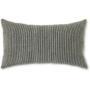 HKliving - Coussin à rayures Noir 40x70Vendu parsmallable
