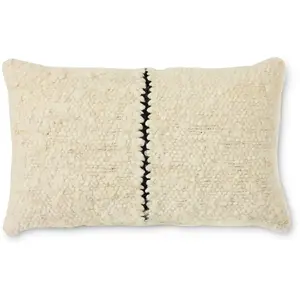 HKliving - Coussin en laine Crème 30x50Vendu parsmallable
