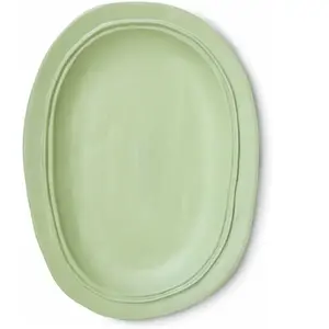 Comparateur de prix : HK LIVING - Plat de service New Classics - Vert - Grès