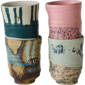 HK LIVING - Mug Artist ceramics - Multicolore - Grès émaillé