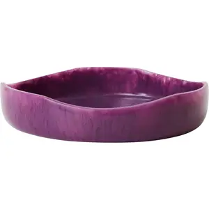 HK LIVING - Plat de service - Violet - RésineVendu parmade-in-design