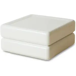 Comparateur de prix : HKliving - Table basse Space Blanc taille unique