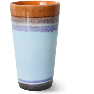HKliving - Tasse en grès Bleu ciel taille unique pas cher