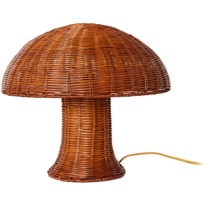 HK LIVING - Lampe de table Rattan - Marron - Rotin pas cher