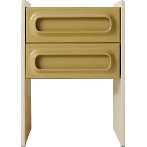 HK LIVING - Table de chevet Space - Vert - MDF laquéVendu parmade-in-design