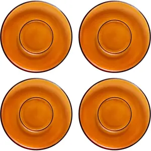 HK LIVING - Soucoupe 70s ceramics - Orange - Verre
