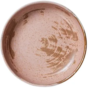 HKliving - Assiette creuse Chef Ceramics en porcelaine Vieux Rose tail... pas cher
