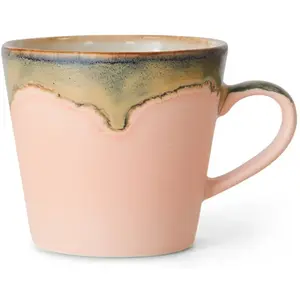 HKliving - Mug en grès Rose taille unique
